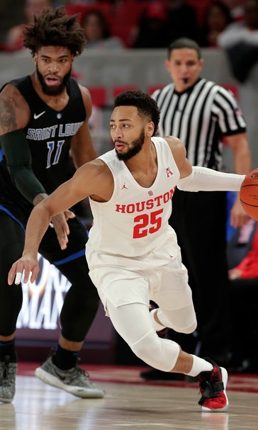 Davis scores 17 points, No. 24 Houston beats Saint Louis